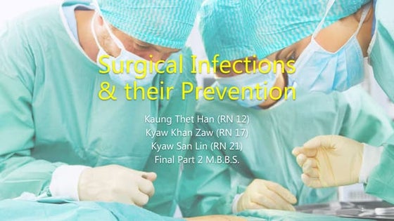 Postoperative wound infections and their antimicrobial susceptibility ...