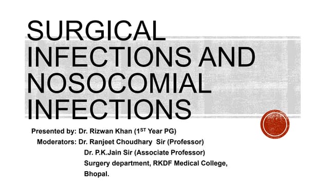 Incision and drainage | PPTX