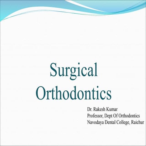 Surgical Orthodontics O.ppt