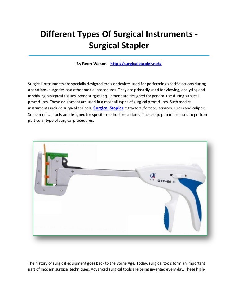 Surgical stapler