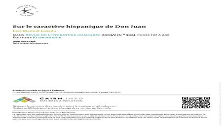 Sur le caractère hispanique de Don Juan.pdf