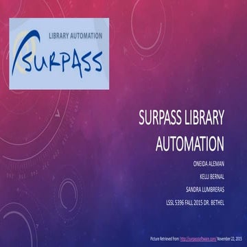 Group 8 surpass presentation | PPT