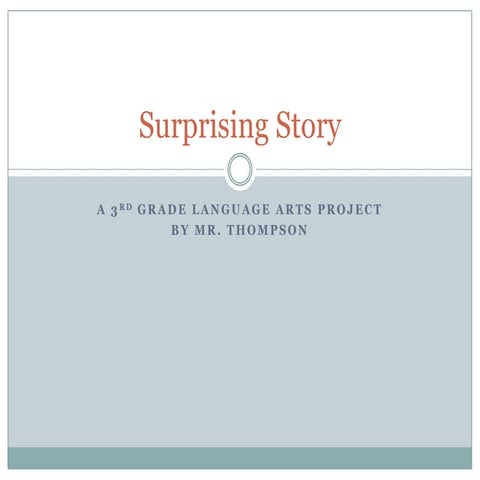 Surprising Story Pptx
