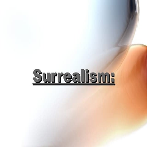 Surrealism ppt_blog