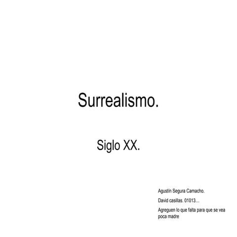Surrealismo