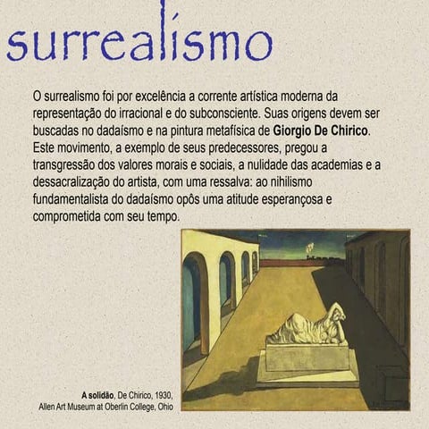 História da Arte: Surrealismo