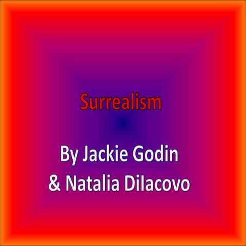 Surrealism powerpoint