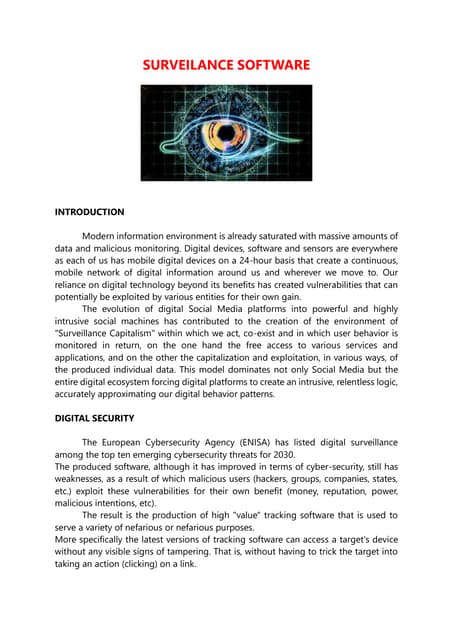 Surveillance Software.docx