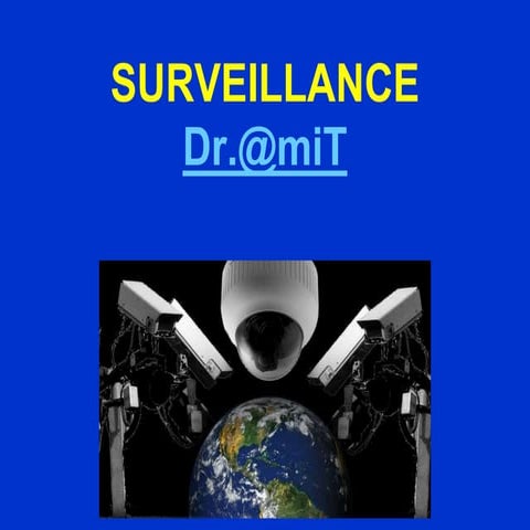 Surveillance system type, steps in planning a system.ppt
