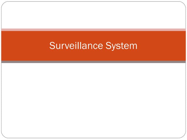 Surveillance System