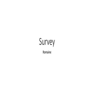 Survey