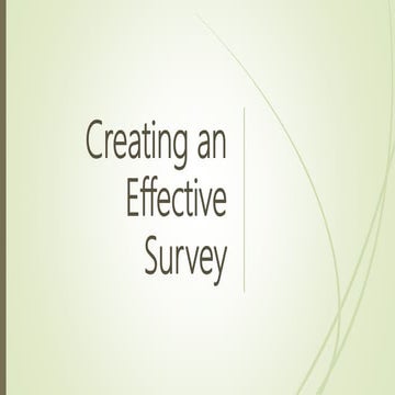 Survey