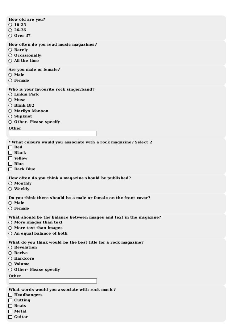 Pets Questionnaire