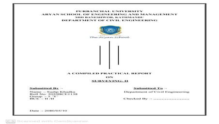 SURVEYING II PRACTICAL BY SUDIP KHADKA.pdf