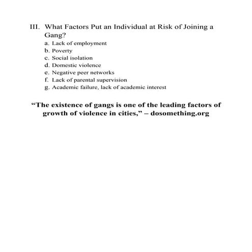 Survey Interview and Alternatives