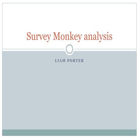 Survey Monkey Presentation | PPT