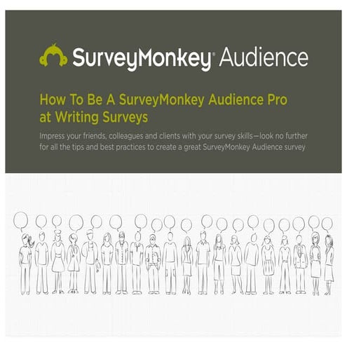 SurveyMonkey Audience Survey Writing Guide