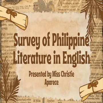 Survey of Philippine Literature.pptx
