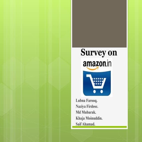 Survey on amazon