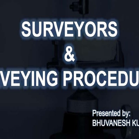 Surveyors n surveying