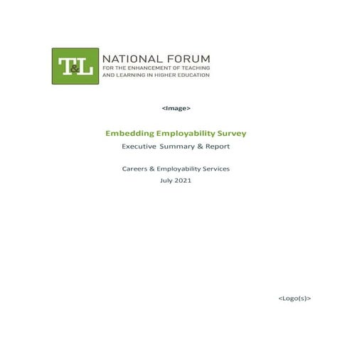 Employability Survey Report 2021, Dundalk Institute of Technology