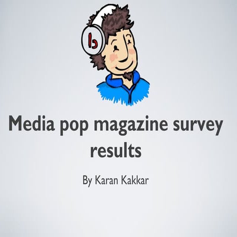 Survey results shown final