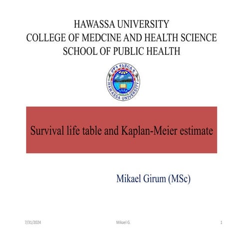 survival analysis and kaplan meier analysis.pdf