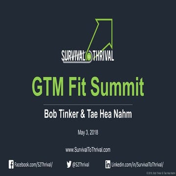 Go To Market Fit Summit