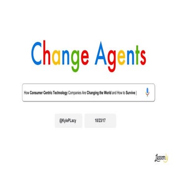 Surviving the Change Agents - How Business Survive the Next Evolution