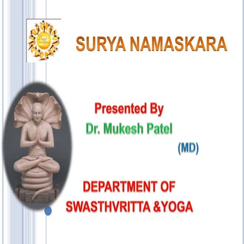 Surya namashkar