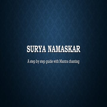Surya Namashkar