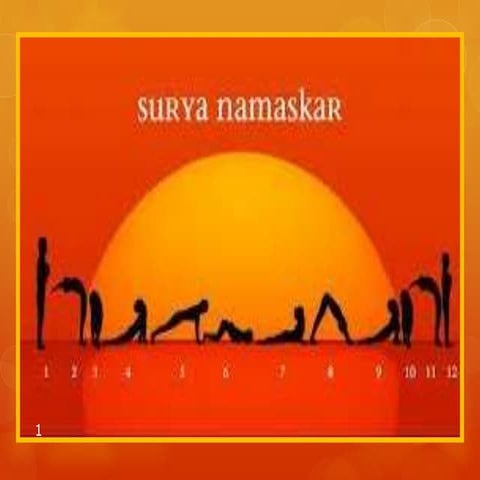 Surya namaskar 