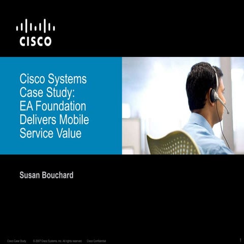 Cisco Systems Case Study: EA Foundation Delivers Mobile Service Value