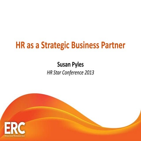 HR as a Strategic Business Partner