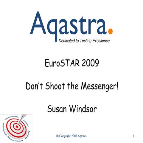 Susan Windsor -  Dont Shoot the Messenger 