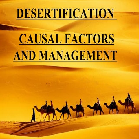 DESERTIFICATION