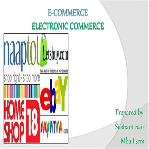 e commerce ppt