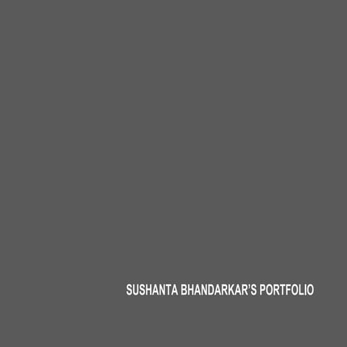 Sushanta Bhandarkar Interior Design Portfolio