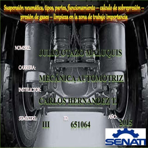 Suspencion neumatica
