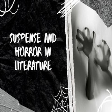 The suspense genre and how to write it effectively