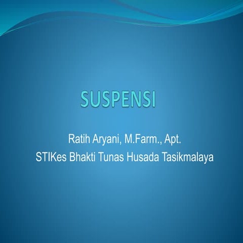 Suspensi