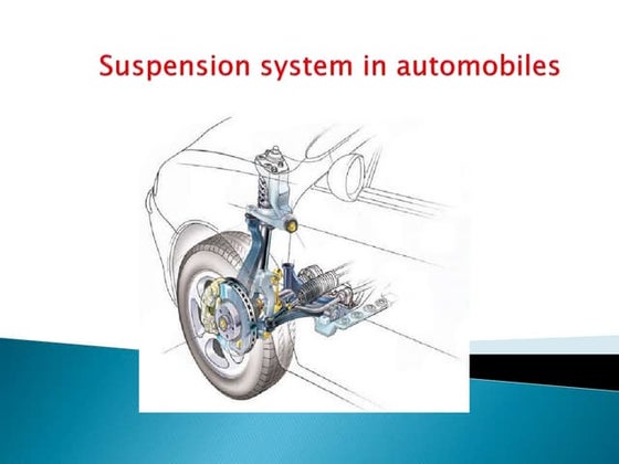 Different types of suspension system | PPTX
