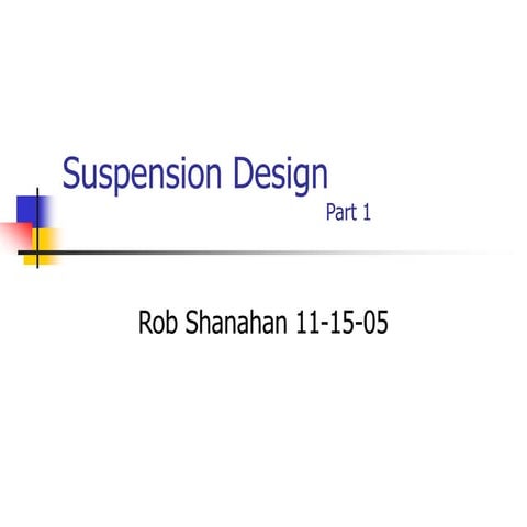 Automotive suspension performance simulation.ppt