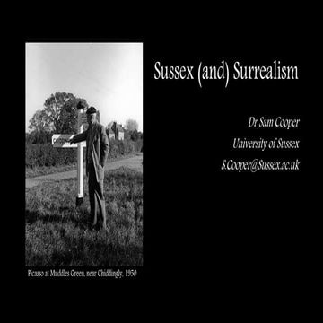 Sussex Surrealism (slides)