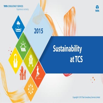 Sustainability at TCS 2015