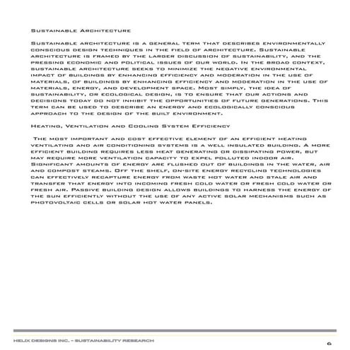 [CDA] Sustainable Architecture Presentation | PDF