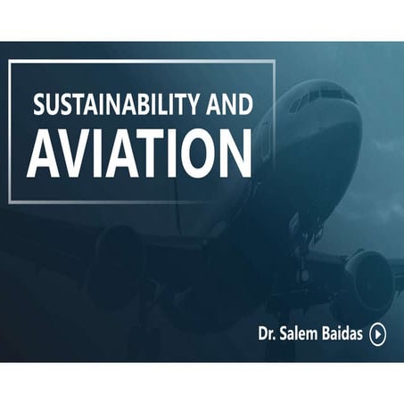 Sustainability and Aviation | PDF
