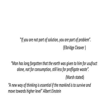 Sustainability and gren manufacturing presentation