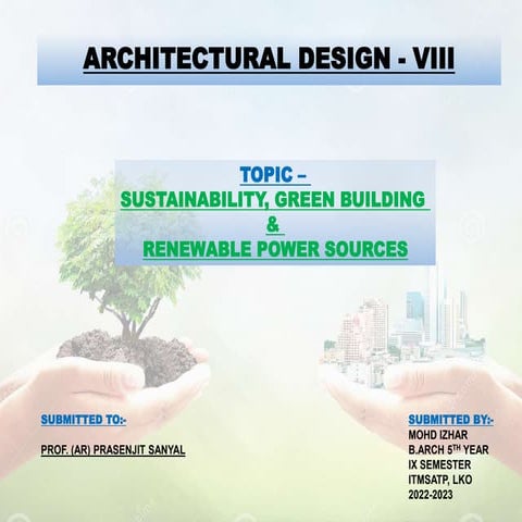 Sustainable building design | PPT