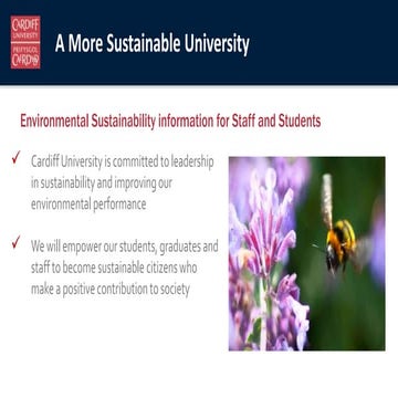 HCARE Sustainability Induction 